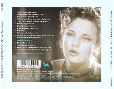 HELEN WATSON BLUE SLIPPER [BONUS TRACKS] NEW CD