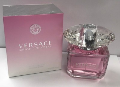 新品VERSACE BRIGHT CRYSTAL 90ml Versace Bright Crystal Eau de Toilette Spray for Women
