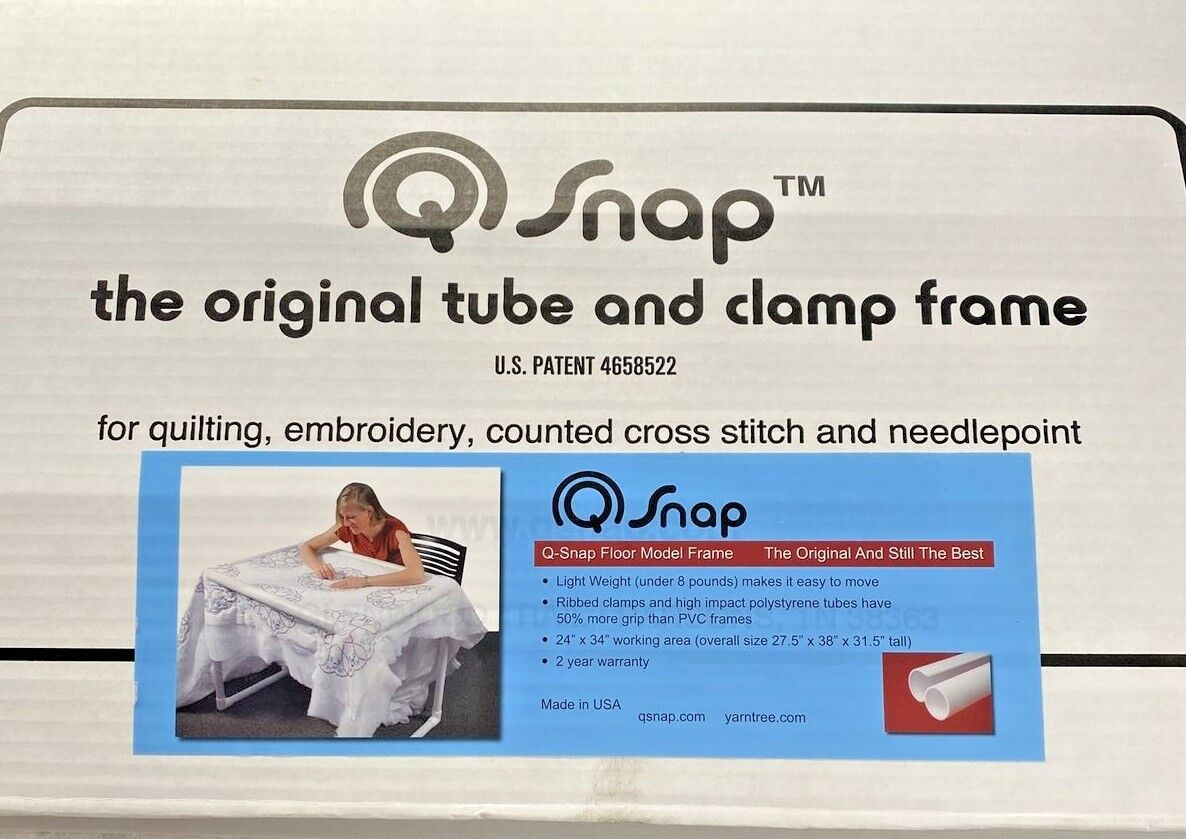 Q Snap quilt Frame Tube And Clamp Floor