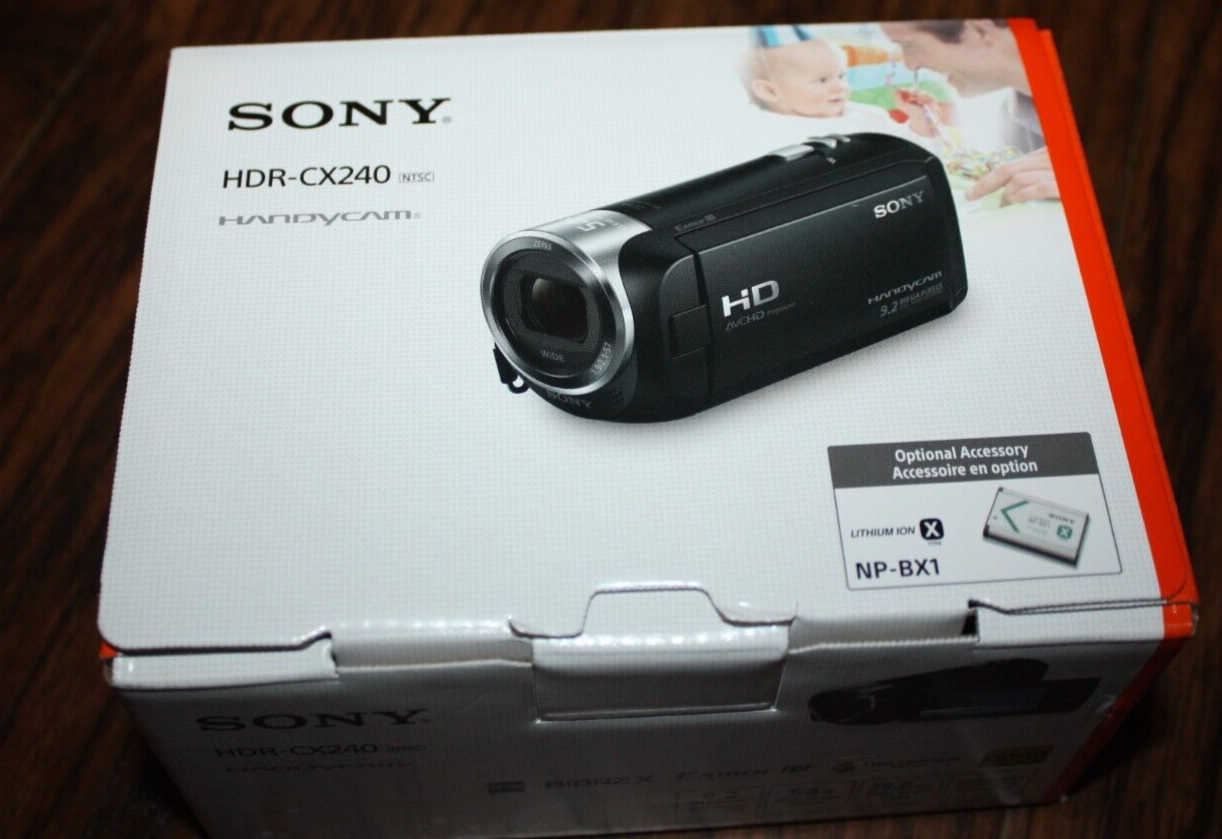 New Blue Sony CX240 HDR-CX240/L HD 1080P Video