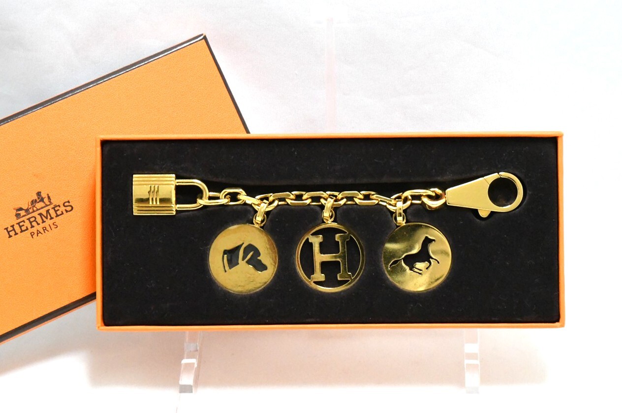 ⓪　HERMES　vintage EQUIPAGE Bag Charm　チャーム 22649119-1_4.jpg