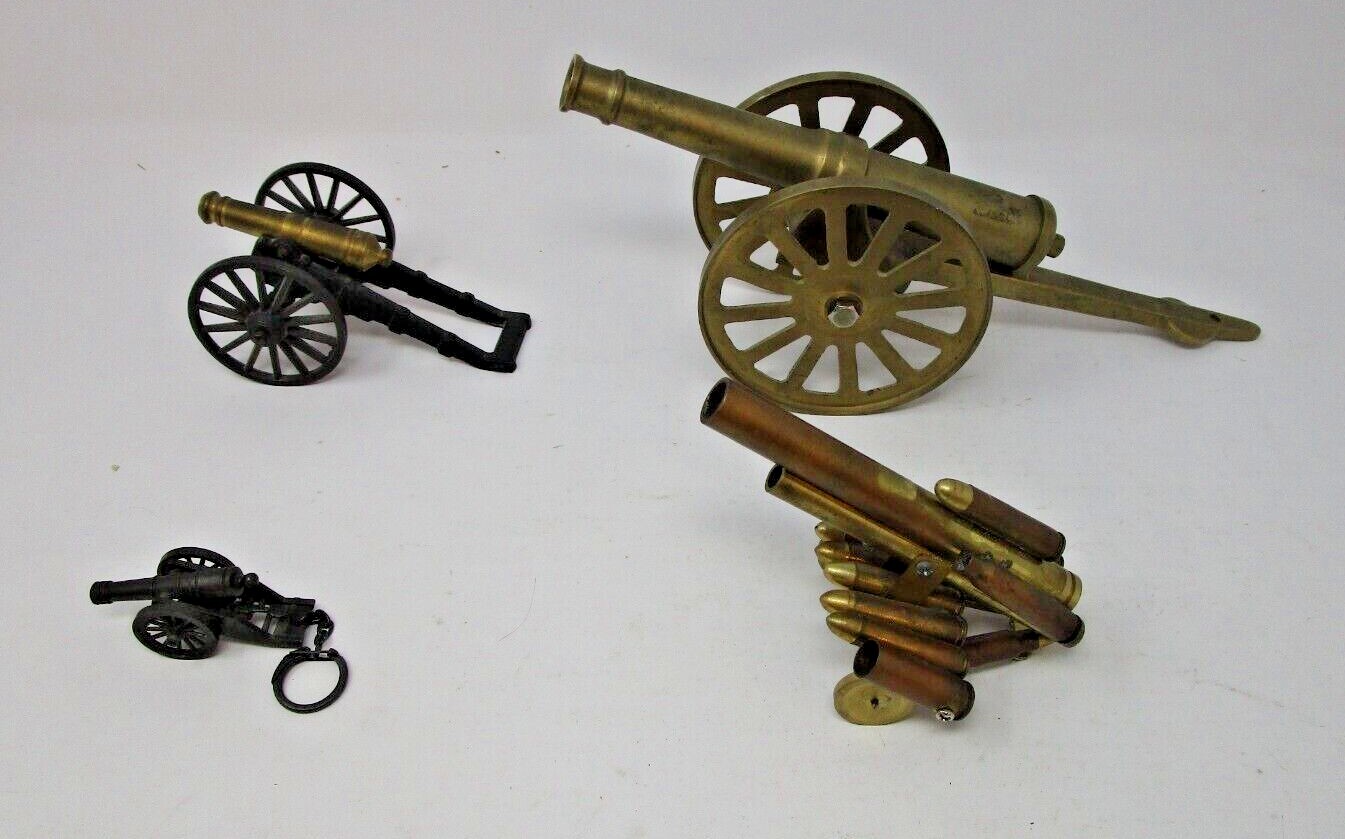 CANON   ★A-1  レア物★ Metal Cannon Model Lot of 4 - 1 Custom Art Others Unknown