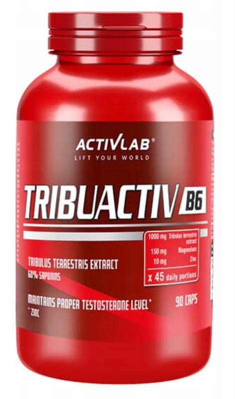 Activlab Tribuactiv Zma + Tribulus Terrestris Testo Booster 1000mg 90 Kapseln