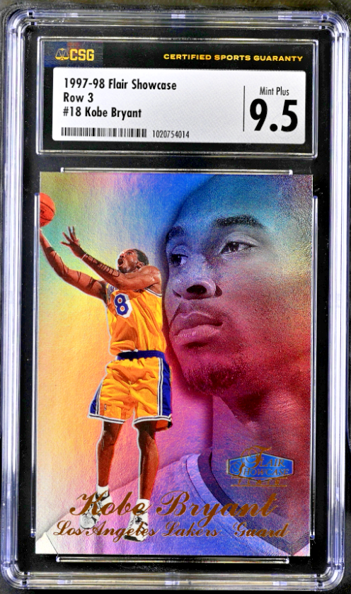 注目の福袋をピックアップ！ 1997-98 Flair MINT 9.5 CSG #18 Bryant Kobe 3 Row Showcase その他