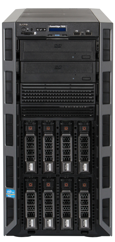 Dell PowerEdge T620 DUAL Xeon E5-2670 3.30GHz Turbo 96GB DDR3 4x600GB SAS 15K