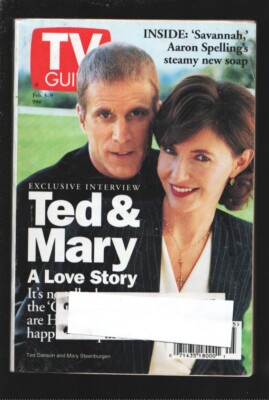 MAG: TV Guide 2/3/1996-Gullivers Travels-Ted Danson Mary Steenburgin -St. Lou...
