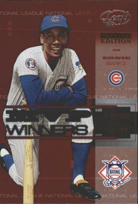2004 Leaf MVP Winners Second Edition Chicago Cubs Baseball Card #2 Ernie Banks