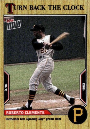 2022 Topps Now Turn Back the Clock - Roberto Clemente #11