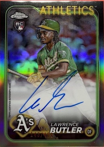 2024 Topps Chrome - Lawrence Butler #RA-LBU