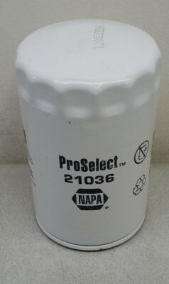 21036 Napa Pro Select Automotive Oil Filter Made In USA 21036