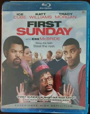 First Sunday (Blu-ray 2008 Widescreen) Ice Cube Kat Williams Brand New Sealed 