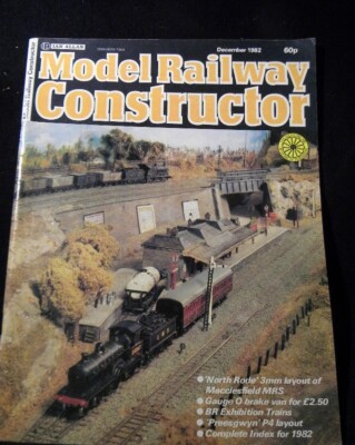 Model Railway Constructor 1982 December BR Exhibition trains O gauge brake van