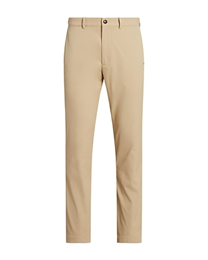 Polo Ralph Lauren Tailored Fit Performance Chino Pants Men's 38/32 Khaki Solid - Picture 1 of 18