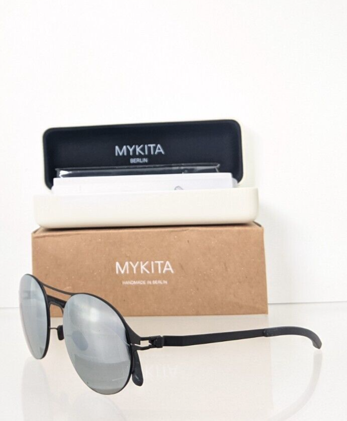 Pre-owned Mykita Brand Authentic  Sunglasses Sidney Col. 002 52mm Frame In Silver/grey