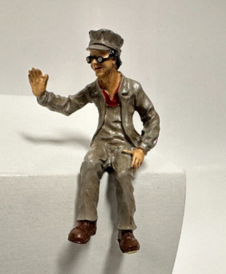 Just Plain Folk # 0414 G Scale Train Figure Ward Kimball Engineer Diorama