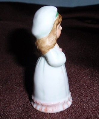 Gorham Bone China Doll Thimble Pastel Green Dress By Maruri