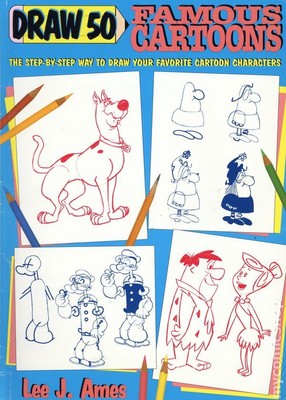 Draw 50 Famous Cartoons #0-1ST FN 1979 Stock Image