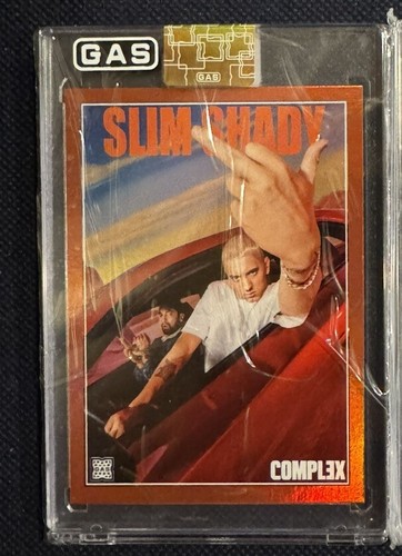 EMINEM Gas Trading Cards X Complex Slim Shady Orange Foil