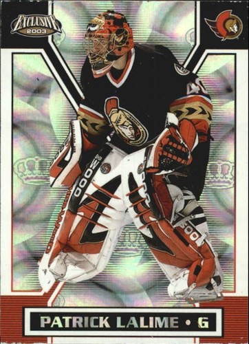 2002-03 Pacific Exclusive - Patrick Lalime #123