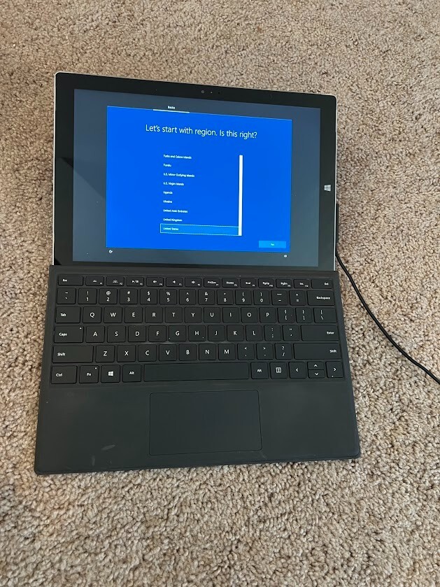 ノートPC Microsoft - surface pro3 microsoft i5 4300U 128GB Microsoft Surface Pro 3 12