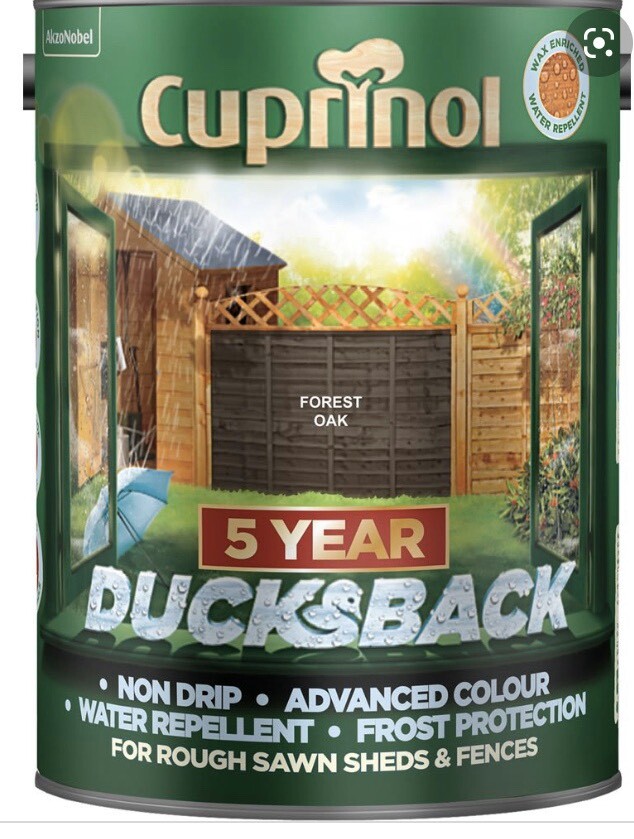 Cuprinol DUCKSBACK fence paint x2 in Burntisland, Fife Gumtree