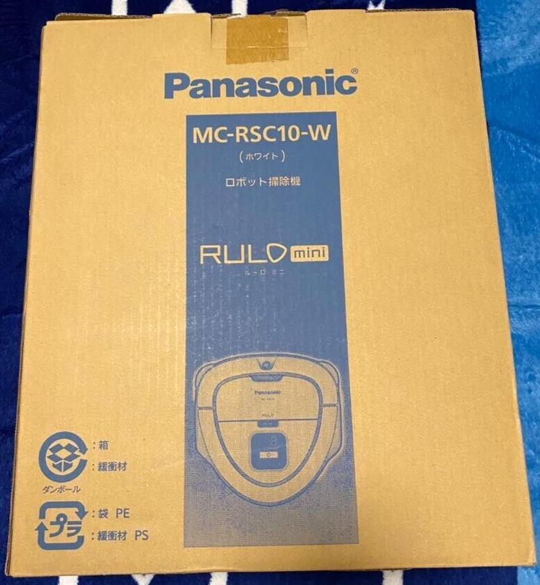 New MC-RSC10-W AC100-240V Panasonic Robot Vacuum Cleaner New MC-RSC10-W AC100-240V Panasonic Robot Vacuum Cleaner