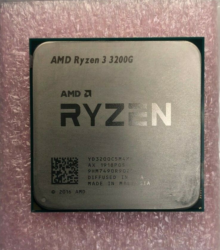 AMD Ryzen 3 3200G - 3.6GHz Quad Core Processor With Vega 8
