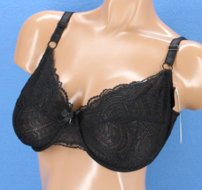 Elle Macpherson E76-962 Long Ago Unlined Balconette Bra NWT Size 38DD #D6341