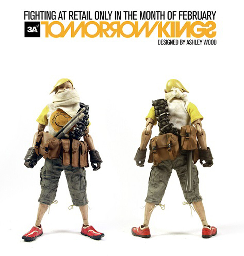 希少　ThreeA 3A Toys ThreeA 3A Toys UK TK Search And Destory 1/12 Collectible