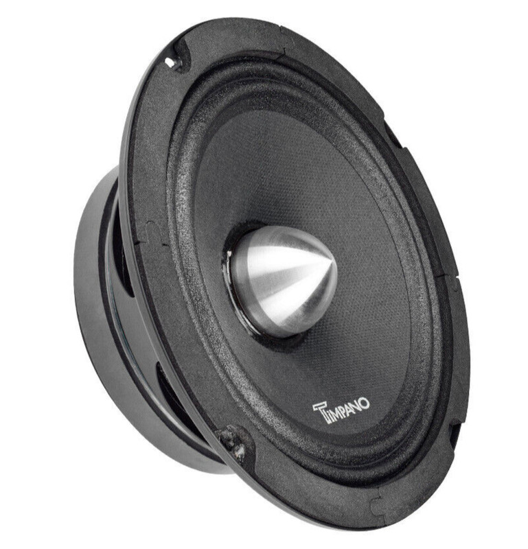 Timpano TPT-MR6-4 BULLET 6.5" Midrange Car Speaker Loudspeaker 500 Watts