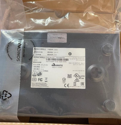 SonicWall TZ400 Network Security/Firewall Appliance  SonicWall 01-SSC-0505