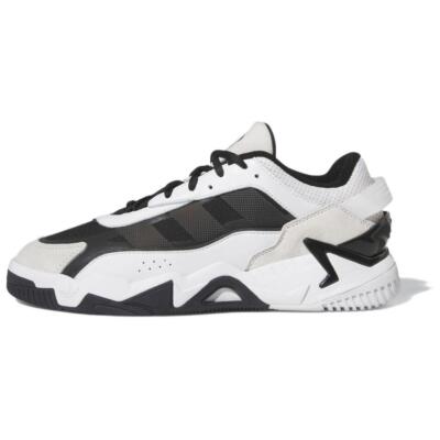 Adidas Originals Niteball 2.0 Casual Shoes Unisex Mid-Top Black White FZ5799