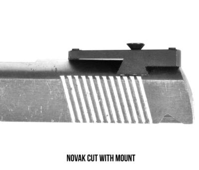 EGW Novak Style Dovetail Red Dot Sight Mount fits Vortex, Burris, and Docter