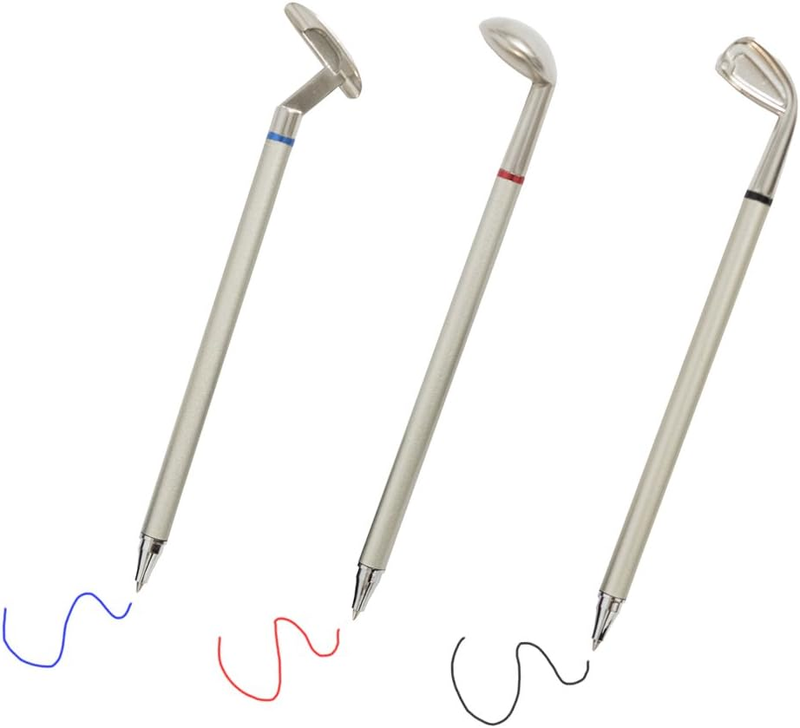 Gifts for Men, Fathers Day Dad Gifts Desk Decor Cool Gadgets 3 Golf Clubs Pens