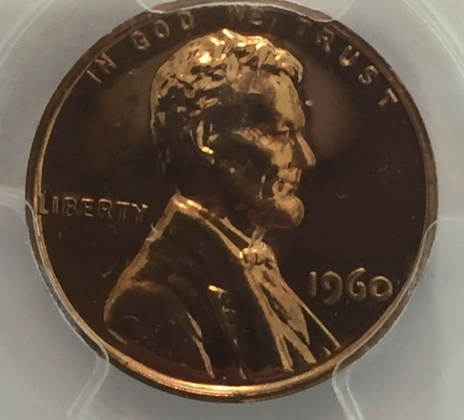 1960 Lincoln Cent TDO FS-103, PCGS PR65RD (FS-023)  Large Over / Small Date