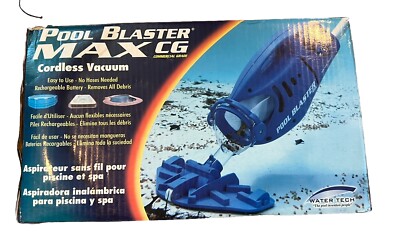 Water Tech Pool Blaster MAX Handheld Swimming Pool/Spa Vacuum Cleaner NO CHARGER