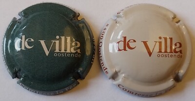 2 BELLES CAPSULES CHAMPAGNE COMTESSE LA FEE DE VILLA 2024 240EX REF N°94/94a
