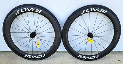 Specialized ROVAL Rapide CLX II Carbon Wheelset White Lettering w/ Tires & Tubes