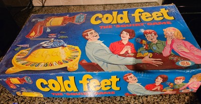 Vintage Cold Feet, The Squirt Game by Ideal 1967