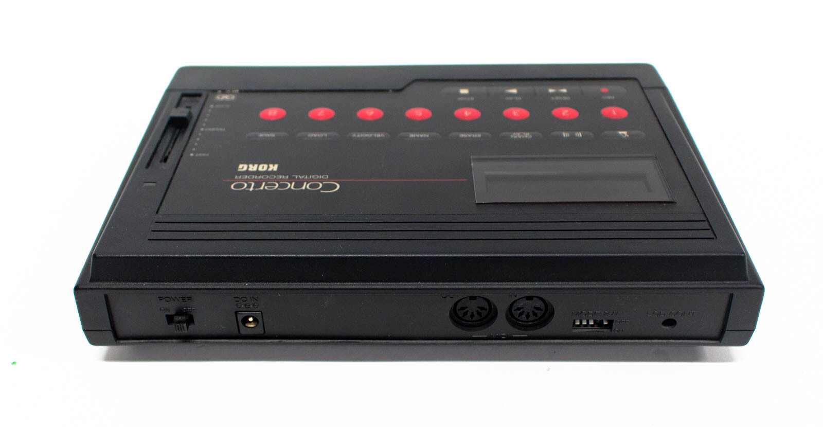 Korg Concerto SQD-8 8 Track Midi Recorder with Power Supply / Manual / Disc