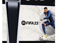 PlayStation 5 Digital Edition with FIFA 23! Brand new, sealed box!