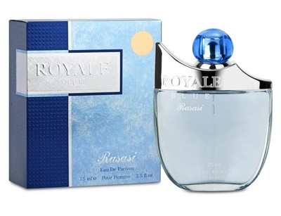 Rasasi Royale Blue for Men Eau De Parfum by Rasasi Perfumes Fast shipping 