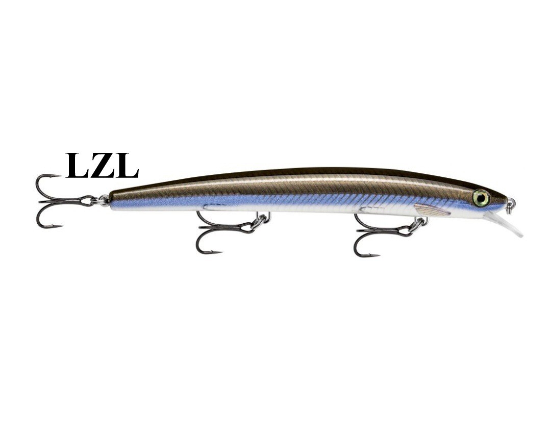 RAPALA MAX RAP MXR 17 COL. LZL LIVE LANZON 28 GR ARTIFICIALE SPINNING SPIGOLA