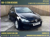 2013 Volkswagen Golf 1.6 TDI BlueMotion Tech SE Cabriolet Euro 5 (s/s) 2dr CONVE