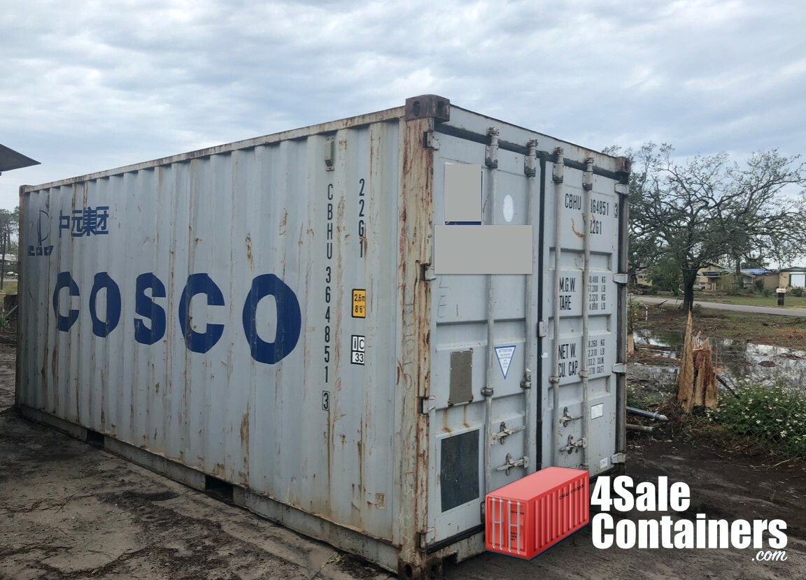 20ft shipping container (FREE Freight to Panama City, Florida Area)