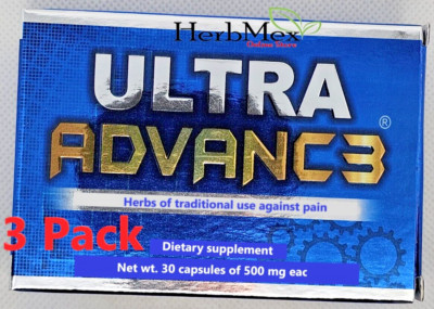 Ultra Advance 3 - Ultra Advanc3 3 Pack ultra advance 3 Jenjibre Omega 3 Boxes