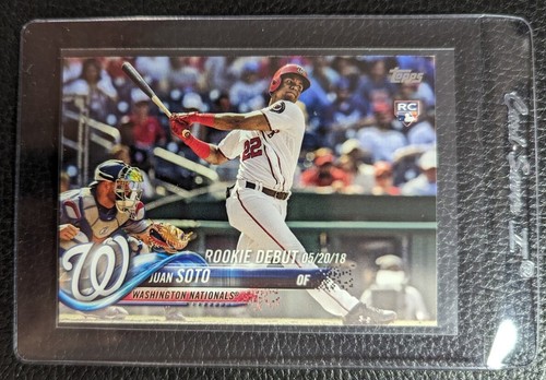 2018 Topps Update #US104 JUAN SOTO RC Rookie Debut NATIONALS PADRES YANKEES