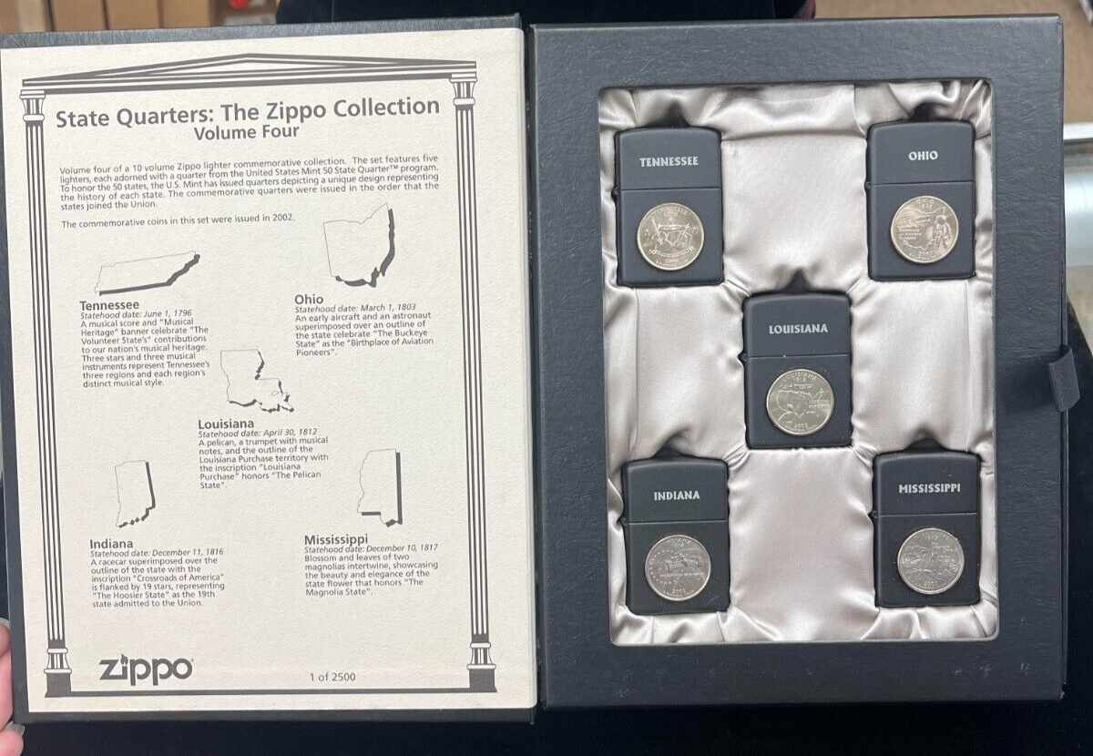 zippo 50 state lighter set volume 4 | eBay zippo 50 state lighter set volume 4 | eBay