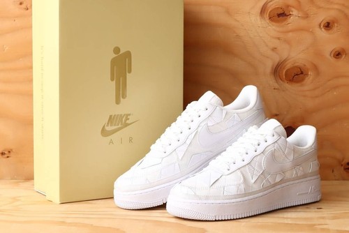 Nike AIR FORCE 1 LOW SP 'BILLIE EILISH TRIPLE WHITE' | eBay