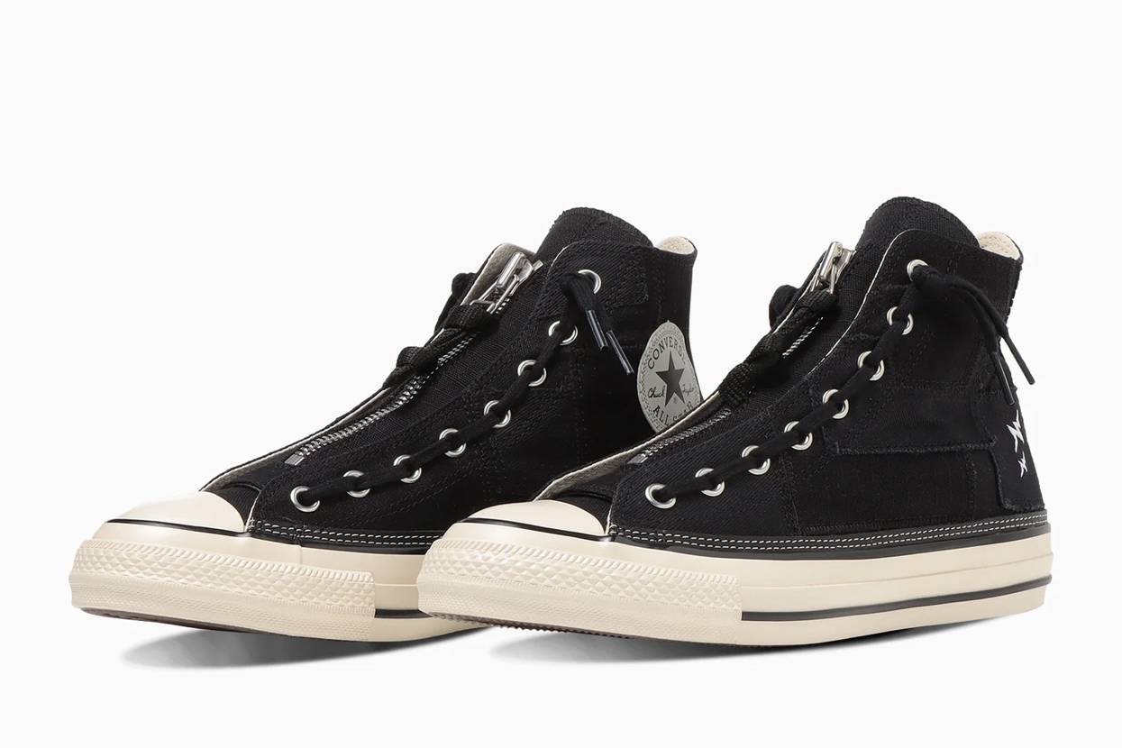 Pre-owned Converse 31308640 Whizlimited × Mita Sneakers ×  All Star Us Hi Wlms "black"